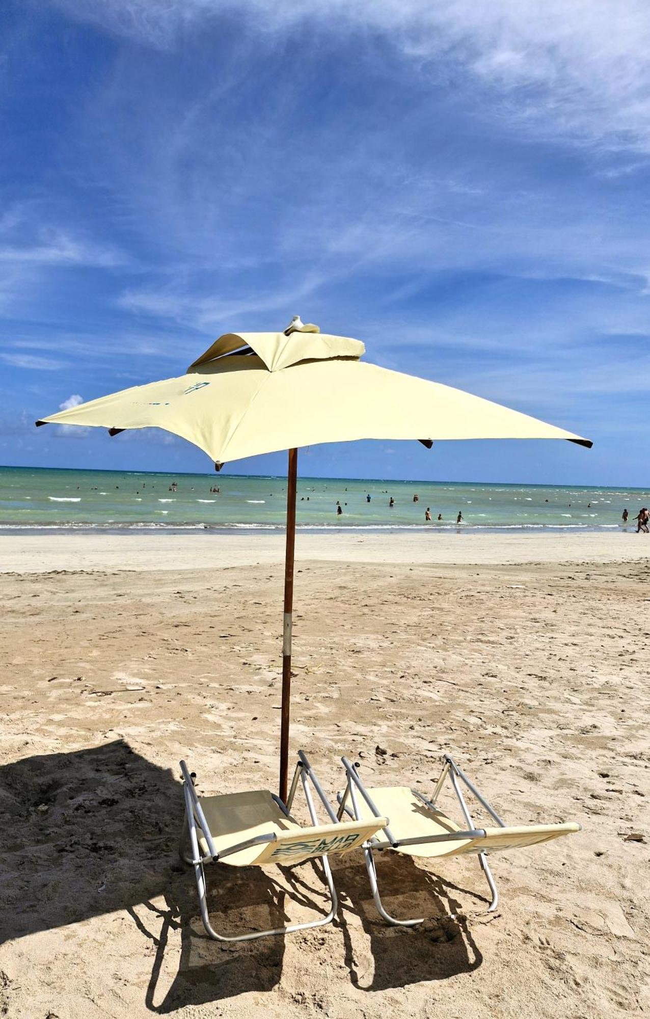 Msflats Paripueira Praia Wifi Ar Cozinha E Varanda Nascente C Rede Extérieur photo