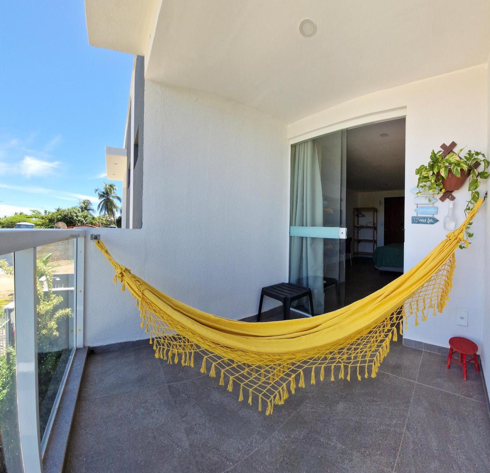 Msflats Paripueira Praia Wifi Ar Cozinha E Varanda Nascente C Rede Extérieur photo